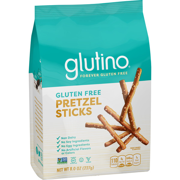 Glutino Glutino Gluten Free Pretzel Sticks 8 oz. Bag, PK12 7852304012